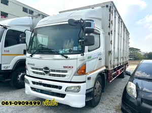 หกล้อตู้สิบบาน HINO FG8J  212 แรงม้า ปี 58 (0416)