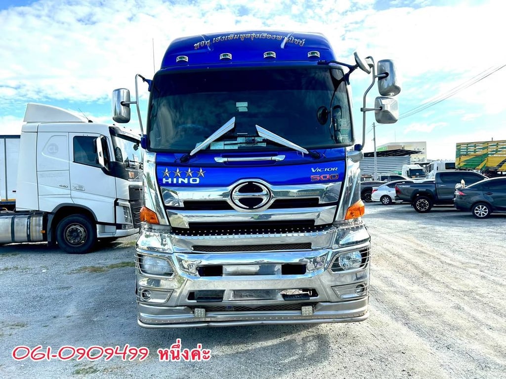 สิบล้อดั้มพ์ Hino Victor 344 แรงม้า ปี 66 (2108)