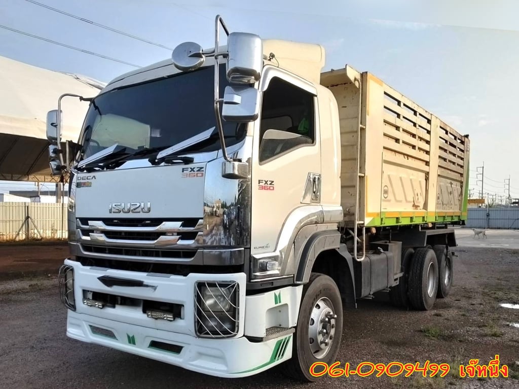 🔥 Vายตัด สิบล้อดั้มพ์ ISUZU FXZ 360 แรงม้า ปี 2556 (2374) 🔥 Vายตัด สิบล้อดั้มพ์ ISUZU FXZ 360 แรงม้า ปี 2556 (2374)