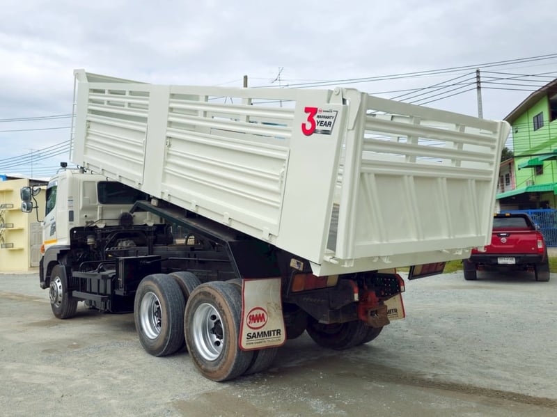 สิบล้อดั้มพ์พ่วง Hino FM1A  344 แรงม้า ปี 2560 (2539)