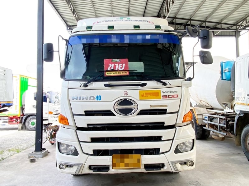 🔥 ขายตัด! ใครช้าคือพลาด ☎️สนใจโทร. 061-0909499  👉สิบล้อหัวลาก Hino Victor  344 แรงม้า ปี 66 (2354)