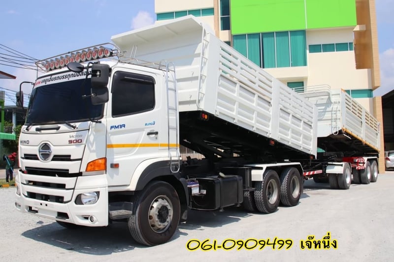 ทุนไม่พอ!! เราช่วยได้🔥🔥 สิบล้อดั้มพ์ Hino FM1A  344 แรงม้า ปี 2565 (2753)