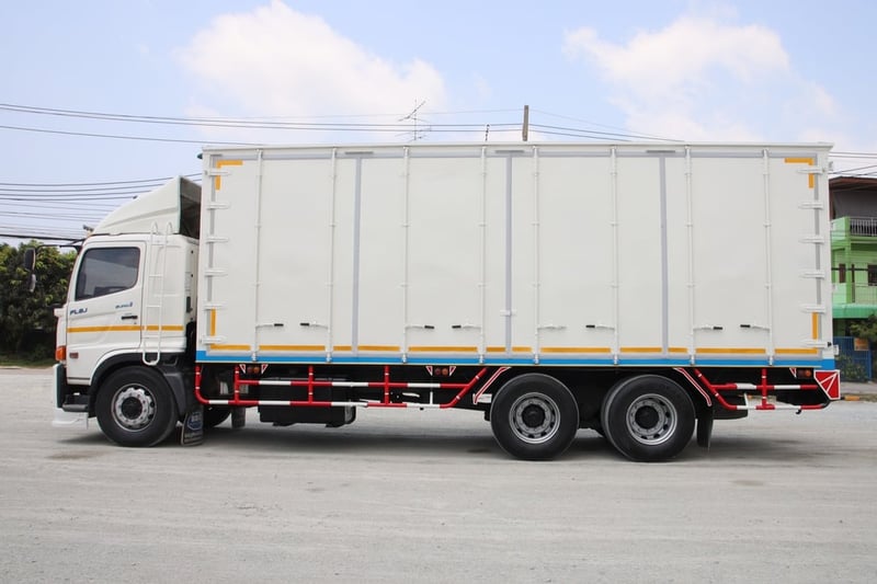 สิบล้อตู้สิบบาน HINO FL8J  260 แรงม้า ปี 2561 (2717)