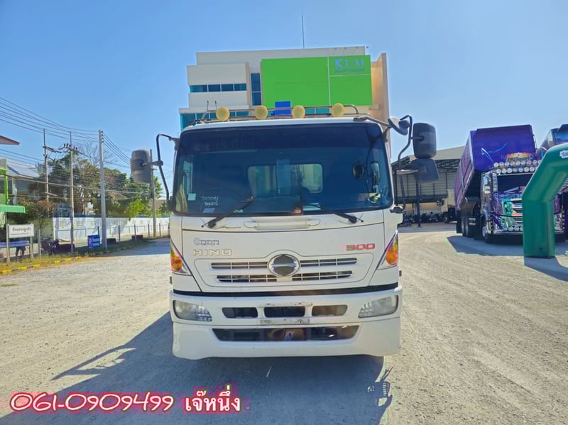 หกล้อติดเครน HINO FG8J  212 แรงม้า 2556 (7098)