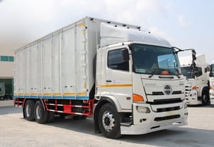 สิบล้อตู้สิบบาน HINO FL8J  260 แรงม้า ปี 2561 (2716)