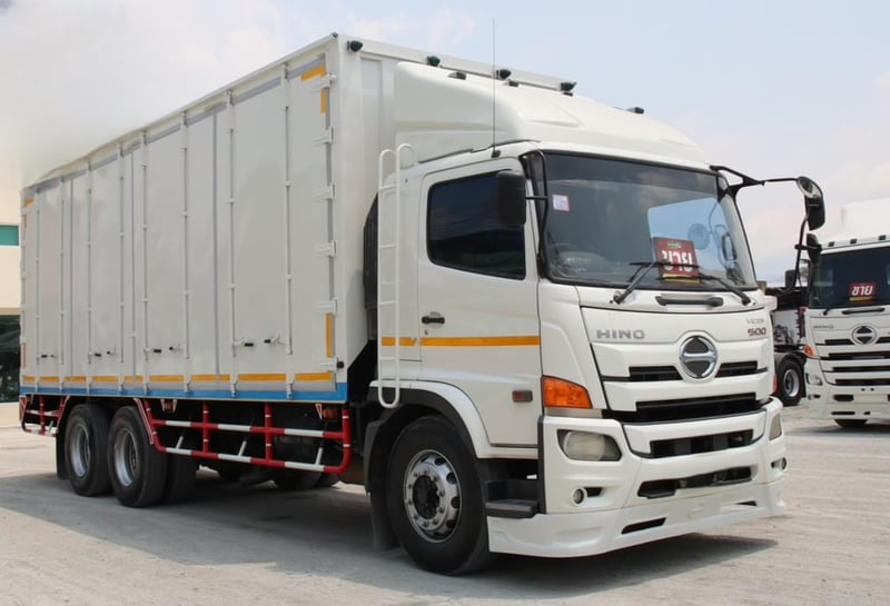 สิบล้อตู้สิบบาน HINO FL8J  260 แรงม้า ปี 2561 (2717)