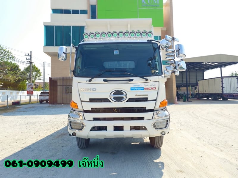 สิบล้อดั้มพ์ Hino FM1A  344 แรงม้า ปี 2559 (5045)