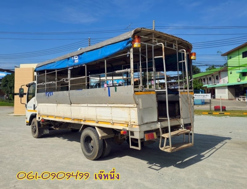 🔥ขายตัด หกล้อโดยสาร ISUZU NPR 150  แรงม้า ปี 54 (6451)