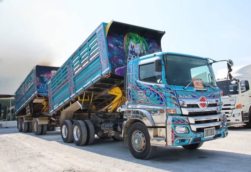 🔥ลดกระหน่ำ ต่ำกว่าทุน 🔥  สิบล้อดั้มพ์พ่วง HINO FM1A  344 แรงม้า ปี 67 (5491)