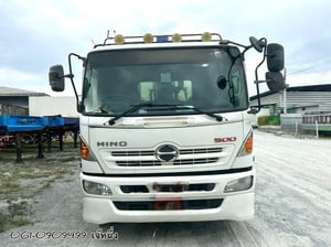 หกล้อติดเครน HINO FG8J  212 แรงม้า 2556 (7098)