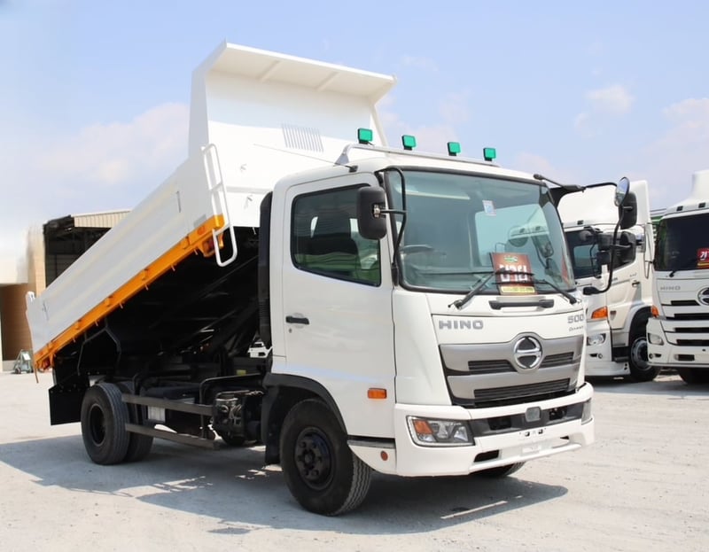 หกล้อดั้มพ์ HINO FC9J  175 แรงม้า 2565 (0793)