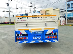 🔥 สภาพป้ายแดง ในราคามือสอง🔥 >>> ไมล์เพียง 900 km.<<<<  หกล้อกระบะเว้นช่องติดเครน Hino FC9J 175 แรงม้า ปี 2567 (3859)