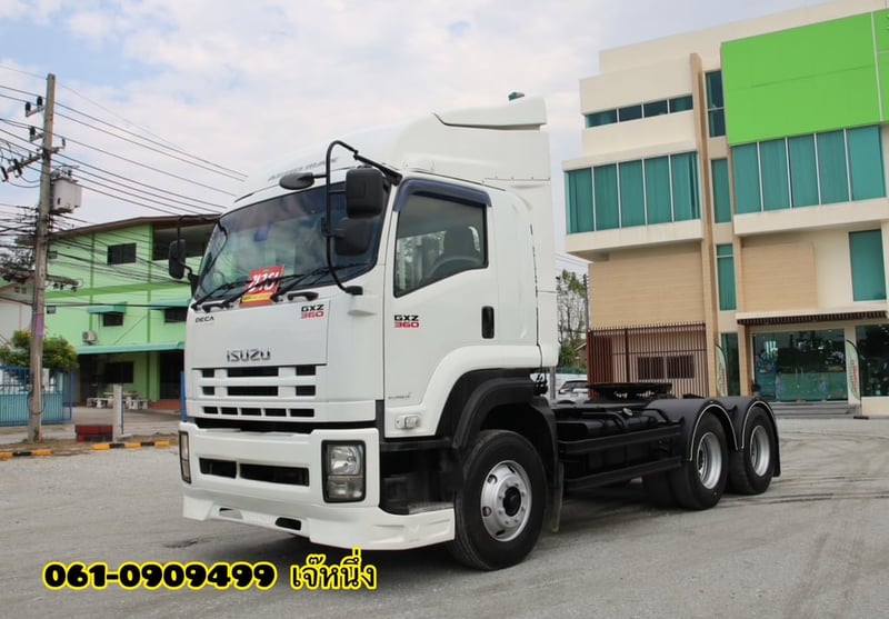 🔥สงคSามSาคา ท้าให้จอง🔥 สิบล้อหัวลาก ISUZU GXZ  360 แรงม้า ปี 60 (5347)