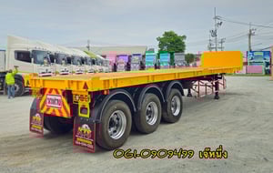 หางพื้นเรียบสามเพลา อู่ WAFA ปี 2563 (6112)