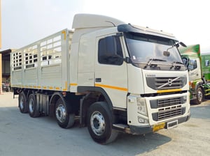 12 ล้อกระบะคอก VOLVO FM 440 แรงม้า ปี 2556 (2894) ✔️เก็บงานกระบะสวยแล้ว