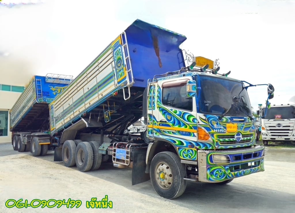 🌟โปรช่วยดาวน์ 6% ของราคารถ สิบล้อดั้มพ์พ่วง Hino FM1A 344 แรงม้า ปี 2556 (3163) 🌟โปรช่วยดาวน์ 6% ของราคารถ สิบล้อดั้มพ์พ่วง Hino FM1A 344 แรงม้า ปี 2556 (3163)