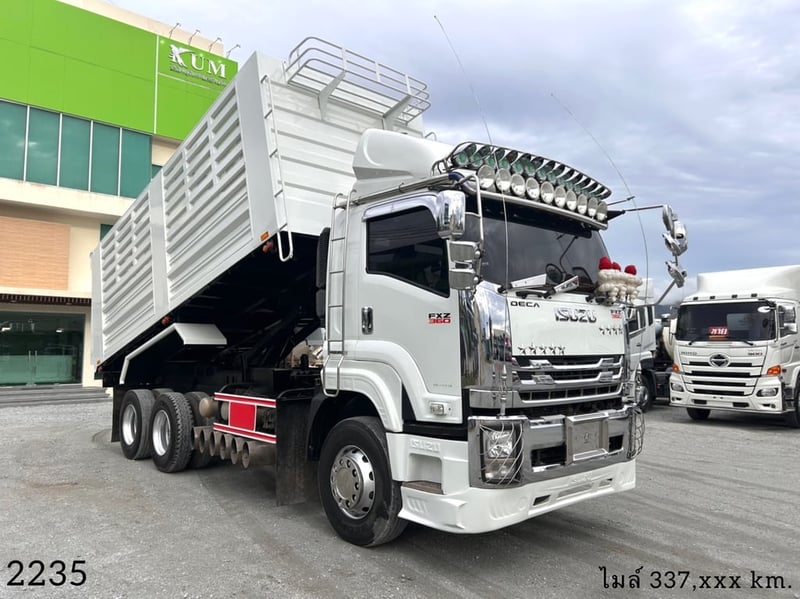 👉สิบล้อดั้มพ์ ISUZU FXZ 360 แรงม้า ปี 65 (2235) 👉สิบล้อดั้มพ์ ISUZU FXZ 360 แรงม้า ปี 65 (2235)