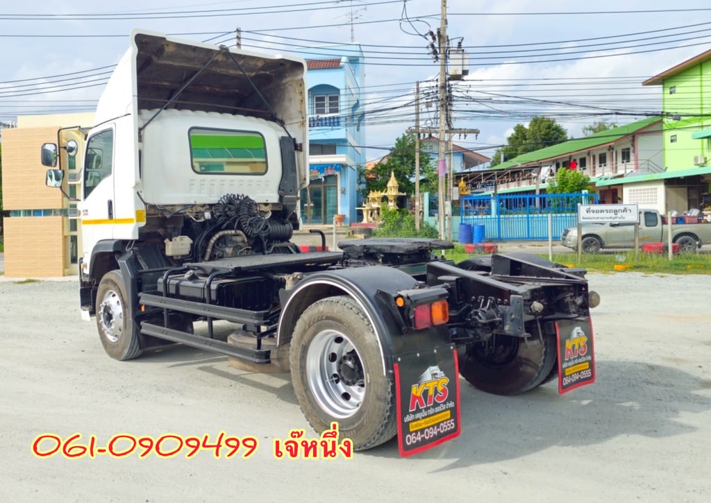 🔥ซื้อคู่หัวหางช่วยดาวน์ 120,000 บาท  หกล้อหัวลาก Isuzu Ftr  240 แรงม้า ปี 2563 (7532)