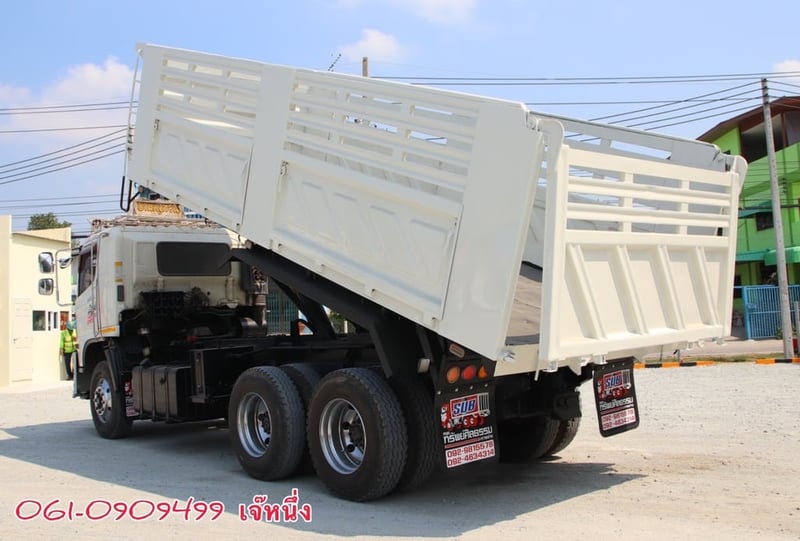 🌟โปรช่วยดาวน์ 6% ของราคารถ สิบล้อดั้มพ์ Hino FM1A  344 แรงม้า ปี 2557 (6379)