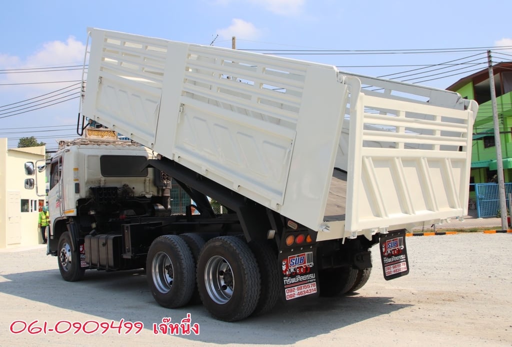 🌟โปรช่วยดาวน์ 6% ของราคารถ สิบล้อดั้มพ์ Hino FM1A 344 แรงม้า ปี 2557 (6379) 🌟โปรช่วยดาวน์ 6% ของราคารถ สิบล้อดั้มพ์ Hino FM1A 344 แรงม้า ปี 2557 (6379)