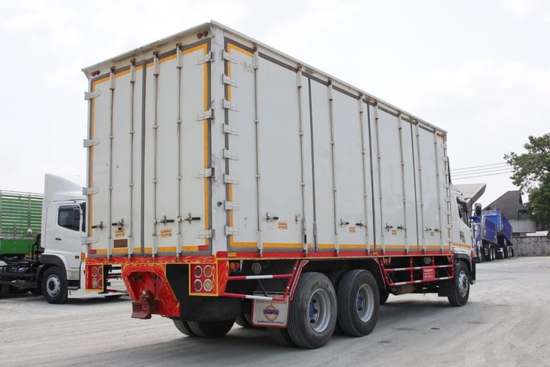 สิบล้อตู้สิบบาน Hino FL8J 260 แรงม้า ปี 65 (5943)