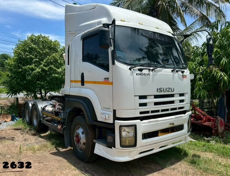 🔥หัวลาก Isuzu Gxz 360 ☎️โทรเลยตอนนี้ 061-0909499   สิบล้อหัวลาก ISUZU GXZ 360 แรงม้า ปี 56 (2632) 
