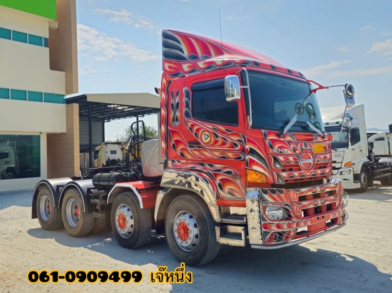 ด่วน‼️VายตัดSาคาพิเศษ สิบสองล้อหัวลาก Hino Victor  344 แรงม้า ปี 66 (9078)