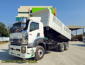 🌟โปรช่วยดาวน์ 6% ของราคารถ  สิบล้อดั้มพ์ ISUZU FXZ 360 แรงม้า ปี 2556 (2374)