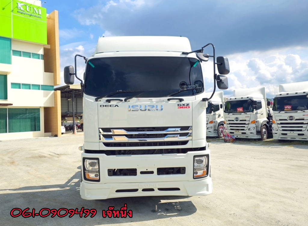 สิบล้อหัวลาก Isuzu Gxz 360 แรงม้า ปี 2567 (7217) สิบล้อหัวลาก Isuzu Gxz 360 แรงม้า ปี 2567 (7217)
