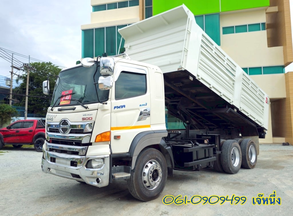 🌟โปรช่วยดาวน์ 6% ของราคารถ สิบล้อดั้มพ์ Hino Victor 344 แรงม้า ปี 2560 (2539) 🌟โปรช่วยดาวน์ 6% ของราคารถ สิบล้อดั้มพ์ Hino Victor 344 แรงม้า ปี 2560 (2539)