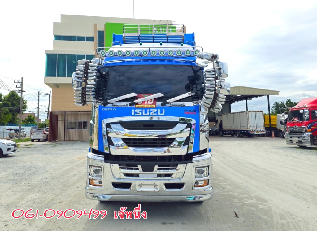 สิบล้อดั้มพ์พ่วง Isuzu Fxz  360 แรงม้า แม่อู่ เอสเคที ลูกอู่เดอะฟีนิกส์ ปี 65(3502,3088)