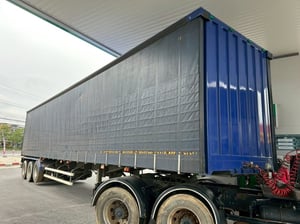 หางตู้ผ้าใบสามเพลา อู่สามมิตร ปี 2565 (0160)