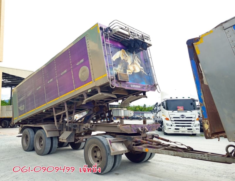 สิบล้อดั้มพ์พ่วง Isuzu Fxz  360 แรงม้า ปี 2565 (2868)