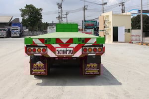 หางพื้นเรียบสามเพลา อู่ ส.สมบัติ ปี 2561 (5529)