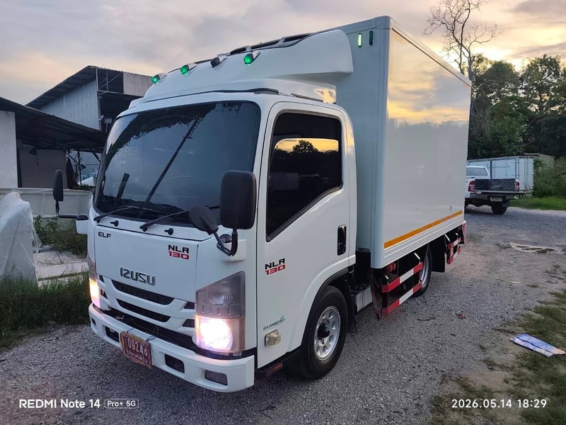 สี่ล้อตู้เย็น ISUZU NLR 130 แรงม้า ปี 62 (5503)