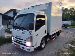 สี่ล้อตู้เย็น ISUZU NLR 130 แรงม้า ปี 62 (5503)