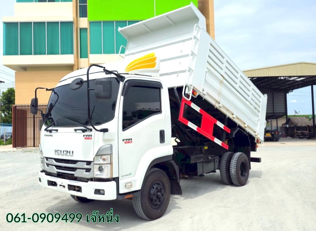 ทุนไม่พอ!! เราช่วยได้🔥🔥 โปรช่วยดาวน์ 6% ของราคารถ   หกล้อดั้มพ์ Isuzu Frr 190 แรงม้า ปี 65 (0522)