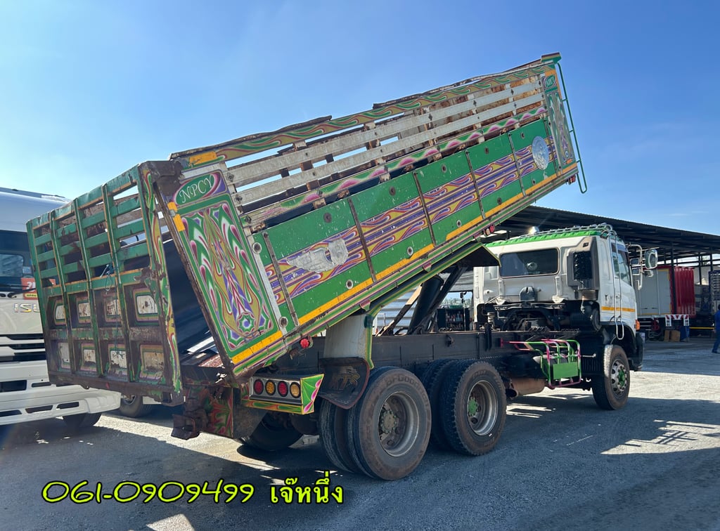 สิบล้อดั้มพ์พ่วง Hino Victor 344 แรงม้า ปี 2559 (5045) สิบล้อดั้มพ์พ่วง Hino Victor 344 แรงม้า ปี 2559 (5045)