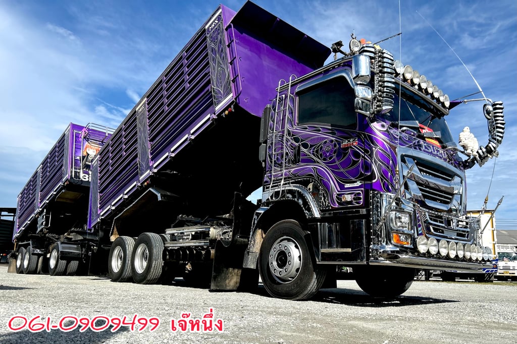 สิบล้อดั้มพ์ Isuzu Fxz 360 แรงม้า ปี 2566 (9107) สิบล้อดั้มพ์ Isuzu Fxz 360 แรงม้า ปี 2566 (9107)