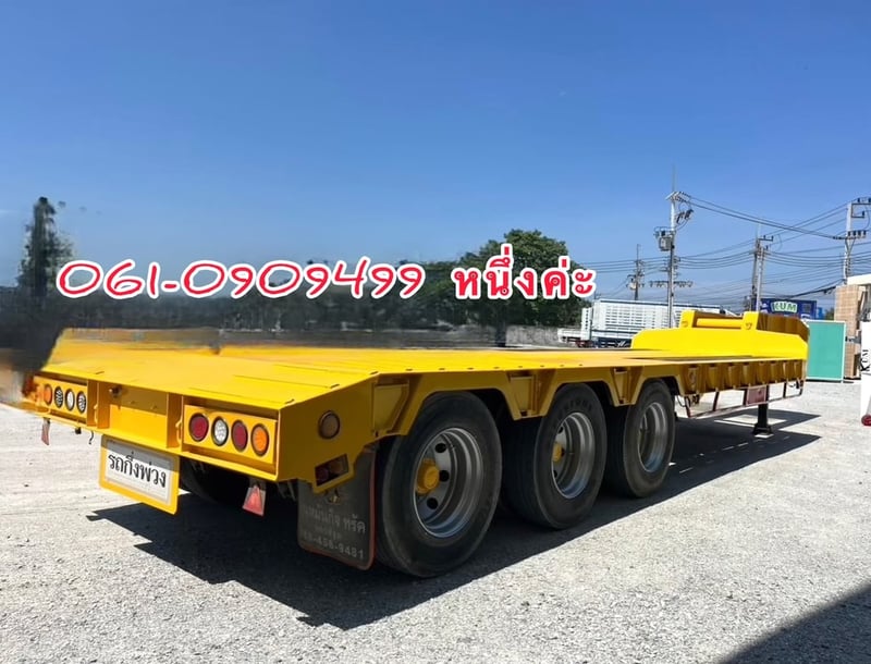 🔥ซื้อคู่หัวหางช่วยดาวน์ 120,000 บาท  หางโรเบทสามเพลา อู่ อุ่นหมั่นกิจ ปี 2562 (0929)