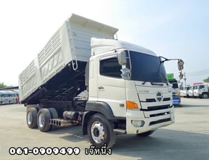 สิบล้อดั้มพ์ Hino FM1A  344 แรงม้า ปี 2559 (3775)