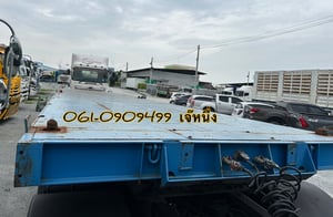 🔥ซื้อคู่หัวหางช่วยดาวน์ 120,000 บาท  หางพื้นเรียบสามเพลา อู่ เสรีชัย ปี 2564 (4380)