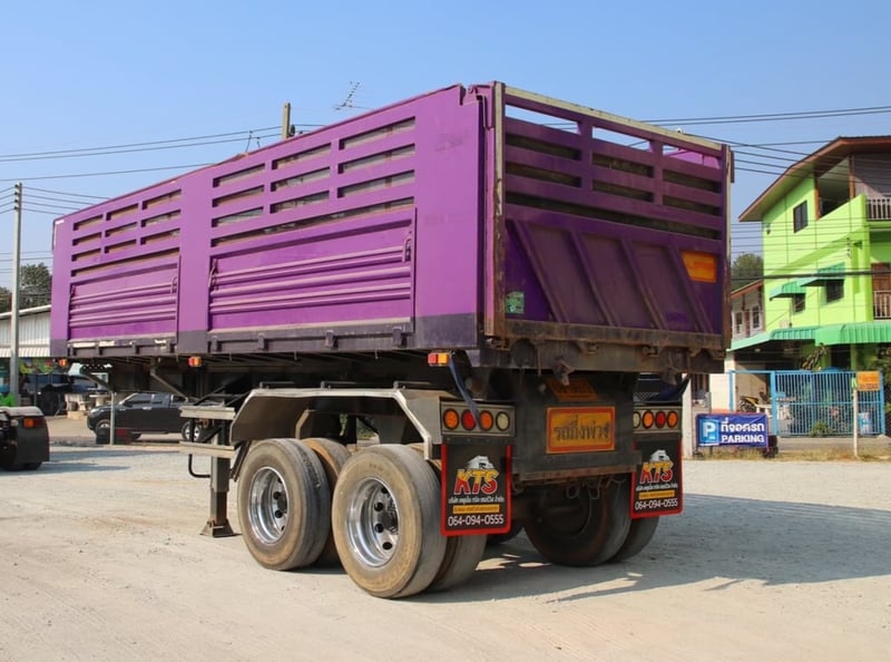 หางเซมิดั้มพ์สองเพลา อู่ เพชรรัตน์ ปี 2566 (9819)