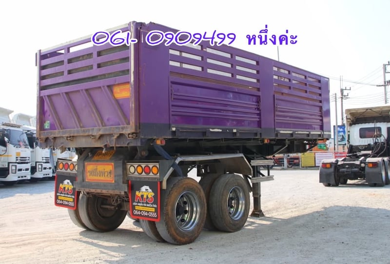 🔥ซื้อคู่หัวหางช่วยดาวน์ 120,000 บาท  หางเซมิดั้มพ์สองเพลา อู่ เพชรรัตน์  ปี 2566 (9819)