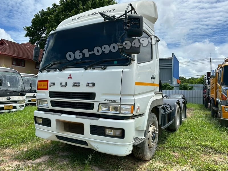 🔥 เพียง 690,000 บาn🔥 ☎️จองเลย 061-0909499   สิบล้อหัวลาก Fuso FV 380 แรงม้า ปี 57 (2683)