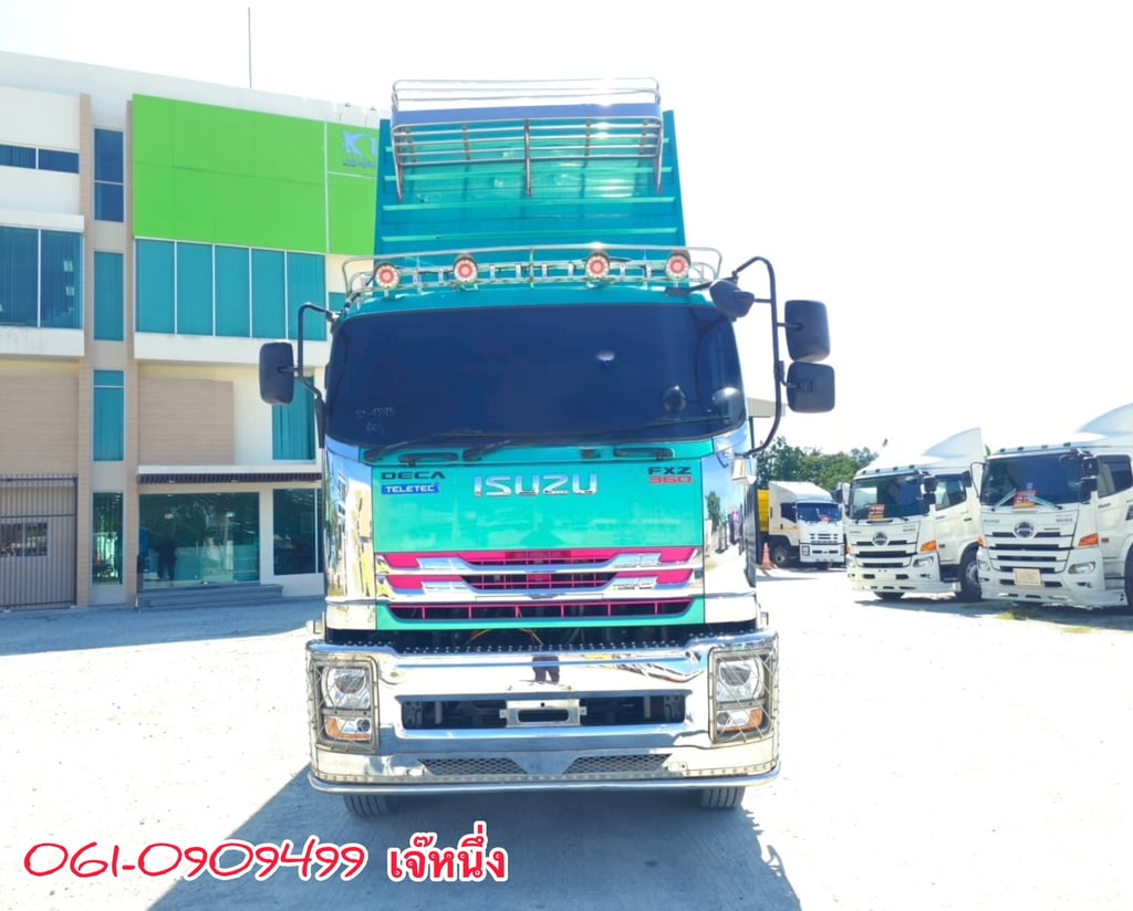 ทุนไม่พอใจ!! เราช่วยได้🔥โปรช่วยดาวน์ 6% ของราคารถ สิบล้อดั้มพ์พ่วง ISUZU FXZ 360 แรงม้า ปี 2566 (4795)