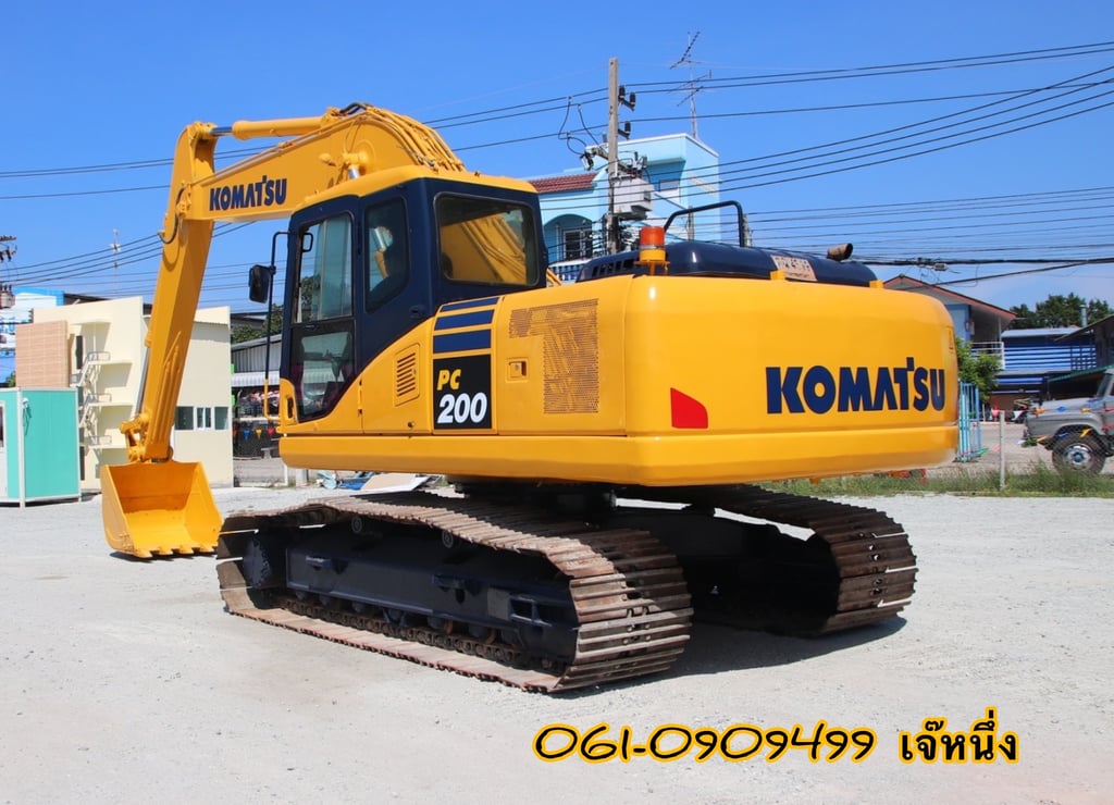 รถแบ็คโฮ KOMATSU PC200-7 150 แรง ปี 2548 (4599) รถแบ็คโฮ KOMATSU PC200-7 150 แรง ปี 2548 (4599)