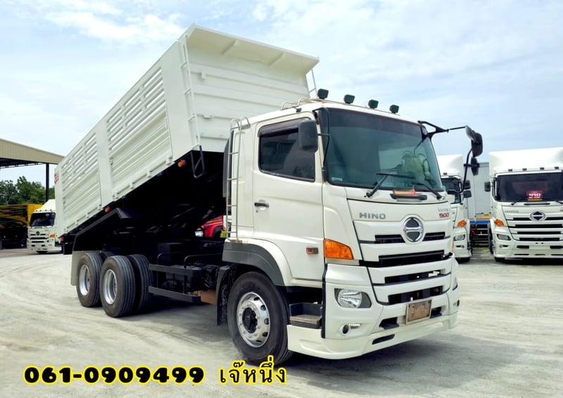 สิบล้อดั้มพ์ Hino FM1A  344 แรงม้า ปี 2566 (1506)