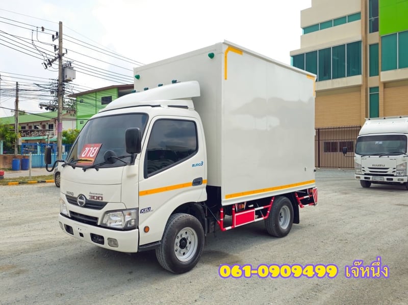 🔥ลดกระหน่ำ ต่ำกว่าทุน 🔥  สี่ล้อตู้ทึบ HINO XZU 136 แรงม้า ปี 2563 (637)