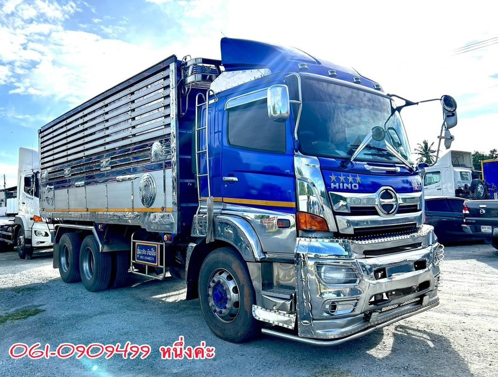 สิบล้อดั้มพ์ Hino Victor 344 แรงม้า ปี 66 (2108)